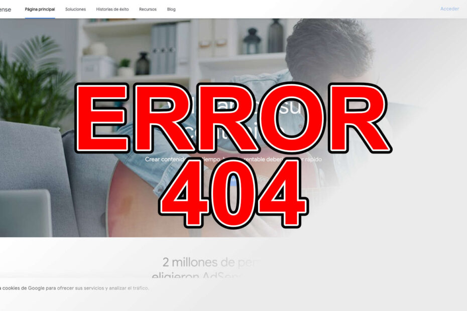 google adsense down error 404