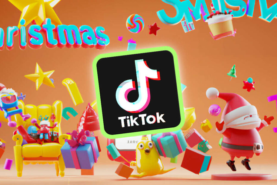 12 ideas de publicaciones navideñas para Tiktok con Hashtags